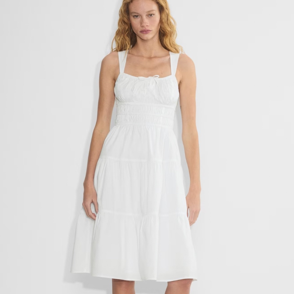 Aritzia Cotton Midi Dress - Sundays Best - Martine Poplin Midi Dress